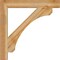 Ekena Millwork Legacy Block Rough Sawn Bracket, Western Red Cedar, 4"W x 32"D x 32"H BKT04X32X32LEC05RWR - alternate 2